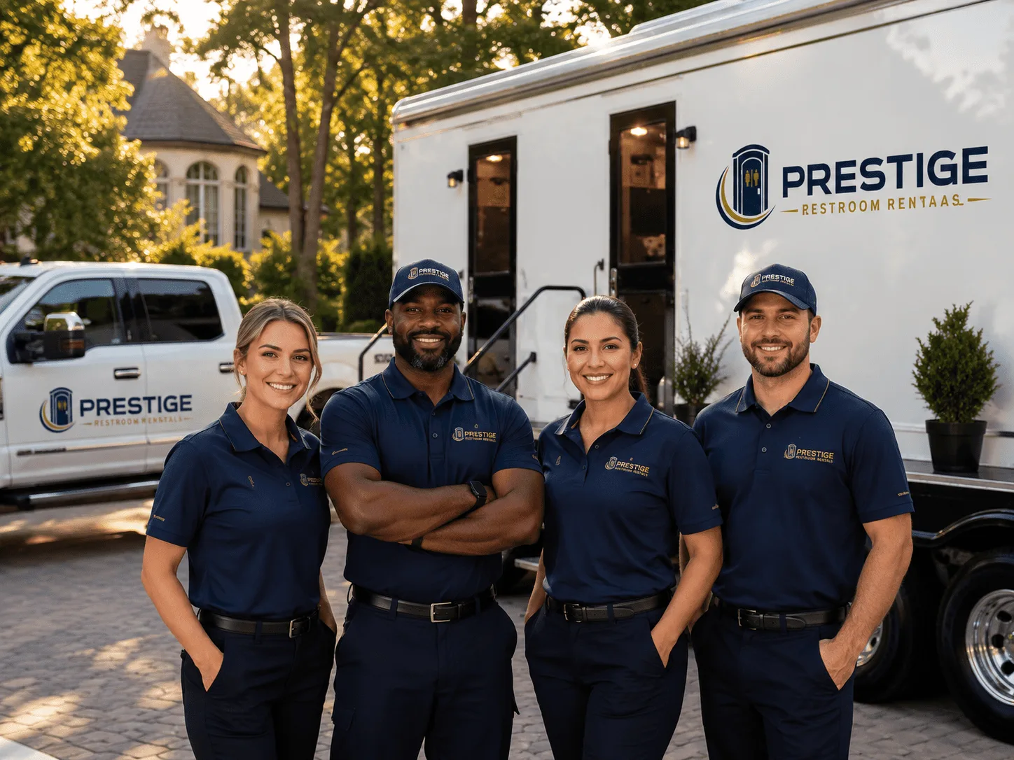 Trusted Luxury Portable Restrooms company in Oakley, MI